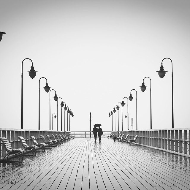 Umbrella on a Rainy Day